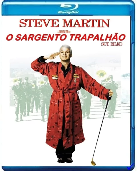 O Sargento Trapalhão (1996) Blu-ray Dublado E Legendado