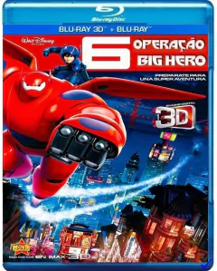 Operação Big Hero 3D (2014) Blu-ray Dublado E Legendado