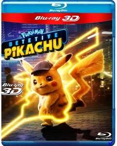 Pokémon: Detetive Pikachu 3D (2019) Blu-ray Dublado E Legendado