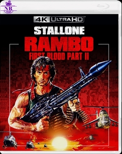 Rambo 2 - A Missão (1985) Blu Ray 4K UHD Dublado Legendado