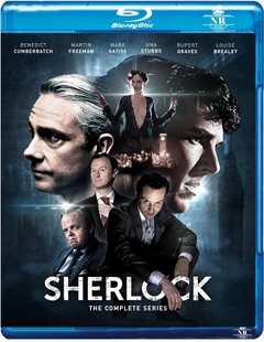 Sherlock 1° a 4° Temporada Blu ray Dublado Legendado