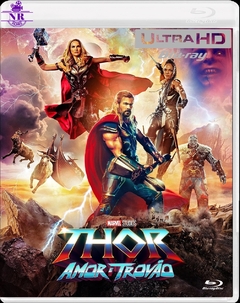 Thor: Amor e Trovão (2022) Blu Ray 4K UHD Dublado Legendado