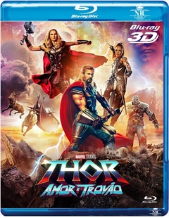 Thor: Amor e Trovão 3D (2022) Blu Ray Dublado Legendado