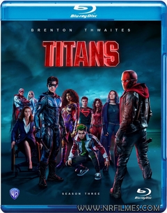 Titans 3º Temporada Blu-ray Dublado Legendado