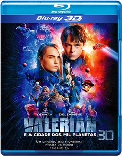 Valerian e a Cidade dos Mil Planetas  3D (2017) Blu-ray  Dublado E  Legendado