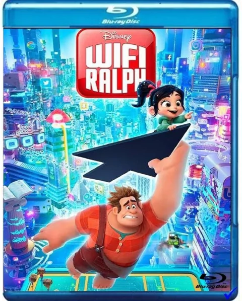 WiFi Ralph: Quebrando a Internet (2018) Blu-ray Dublado E Legendado