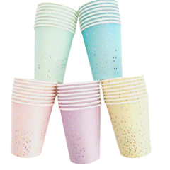 VASO CONFETTI PASTELES X 8 en internet