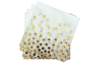 SERVILLETA LUNARES DORADOS X 12