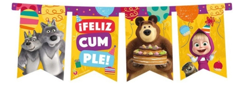 GUIRNALDA MASHA Y EL OSO