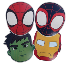 ANTIFAZ SPIDEY Y SUS AMIGOS X 10