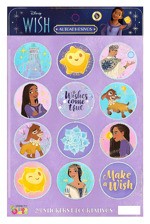 STICKERS WISH (2 PLANCHAS)
