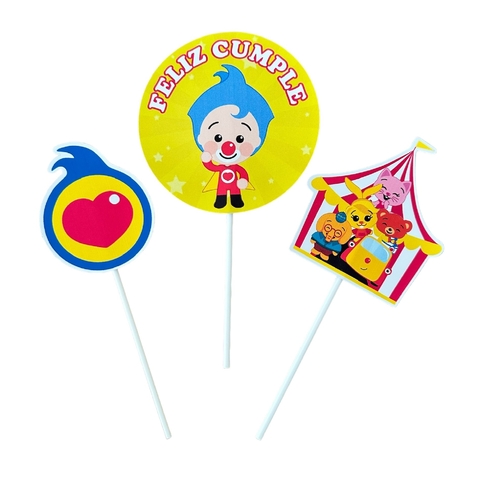 ADORNO TORTA PLIM PLIM