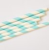 SORBETE POLIPAPEL RAYAS BLANCO Y CELESTE X 10