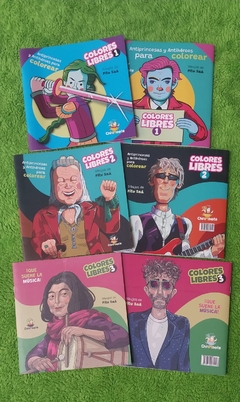 Promo 3 libros Colores libres