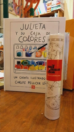 Julieta y su caja de colores + lámina para pintar