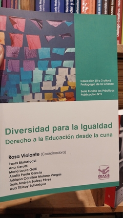 Diversidad para la igualdad. Derecho a la educación desde la cuna