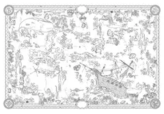 Allá en el fondo de la mar - Lámina para pintar - comprar online