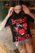 Camiseta Preta Broken Heart