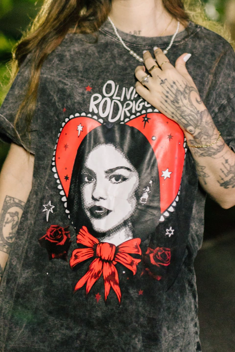 Camiseta Marmorizada Girl Star - comprar online