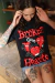 Camiseta Preta Broken Heart