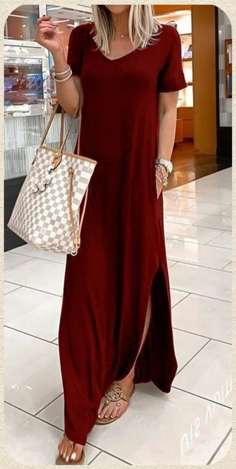 VESTIDO VELMA BORDO