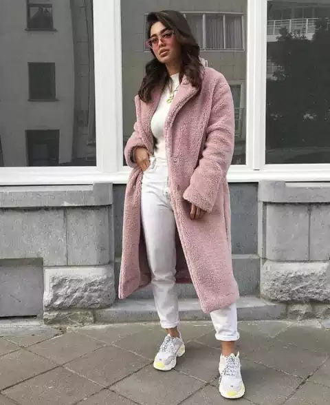 TAPADO LARGO MONACO ROSA - comprar online