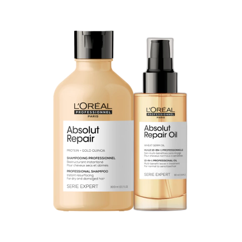 Kit Absolut Repair | Shampoo + Aceite | Serie Expert Loreal Professionnel
