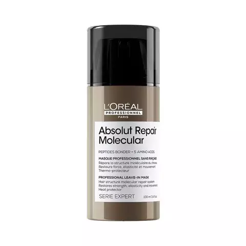 Absolut Repair Molecular Leave-In Mask | Serie Expert Loreal Professionnel | 100 ml