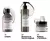 Absolut Repair Molecular Kit | Serie Expert Loreal Professionnel | Shampoo + Mascara + Serum - tienda online