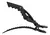 Framar Separador Gator Clips Black x4 - Liberata Hair Store