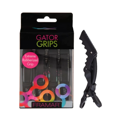 Framar Separador Gator Clips Black x4