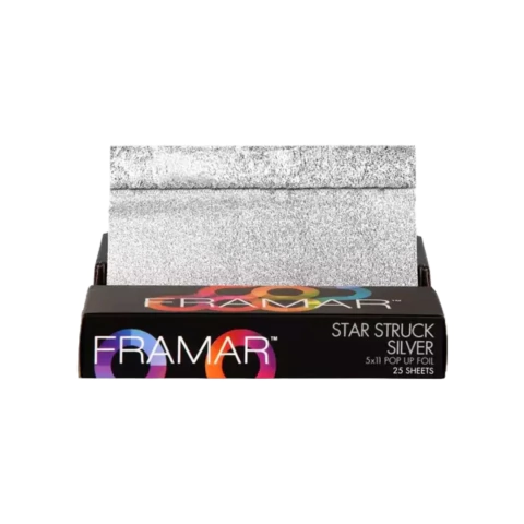 Framar Papel Aluminio 5x11 Pop Struck Silver x25