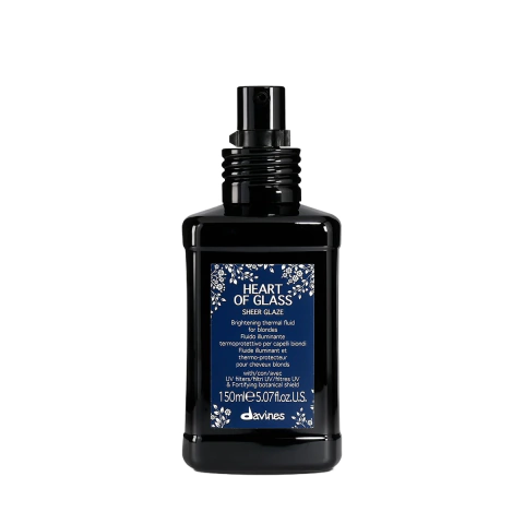 Protector Térmico Sheer Glaze para Rubios | Heart of Glass | Davines 150 ml