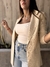 Blazer Madison Beige Lino - comprar online