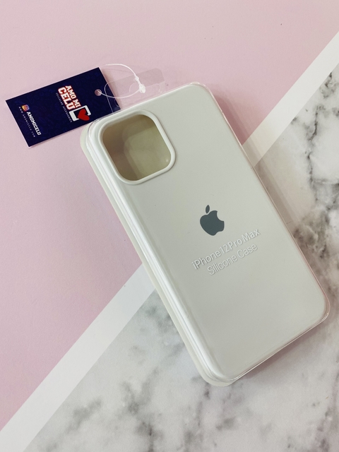 SILICONE CASE BLANCA 12 PRO MAX