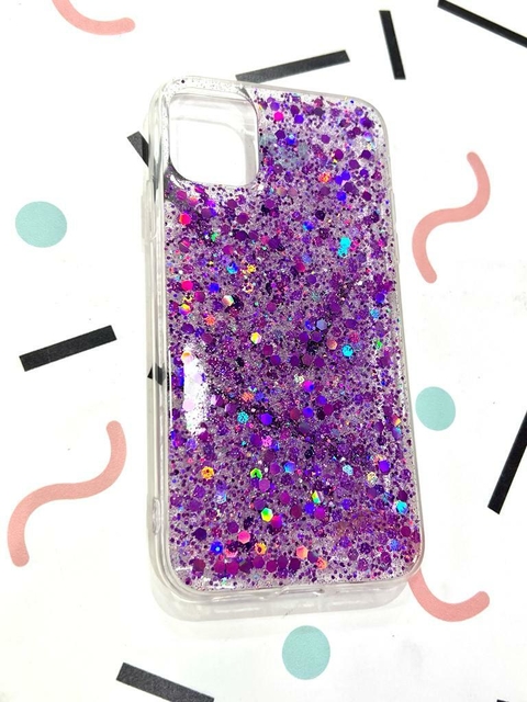 CASE PURPLE CONFETTI IPH 11