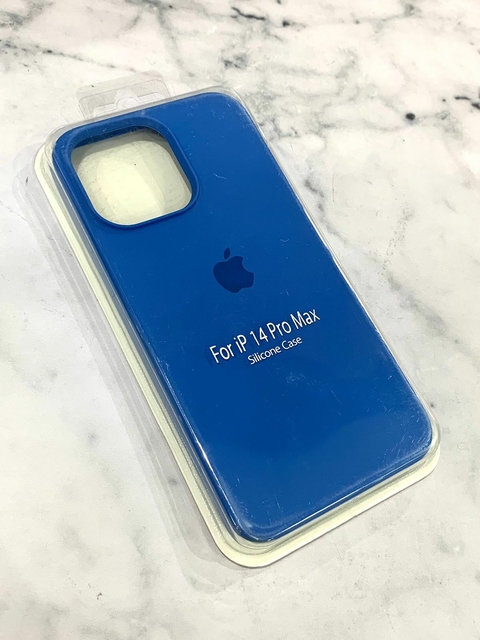 SILICONE CASE AZUL FRANCIA IPH 14 PRO MAX