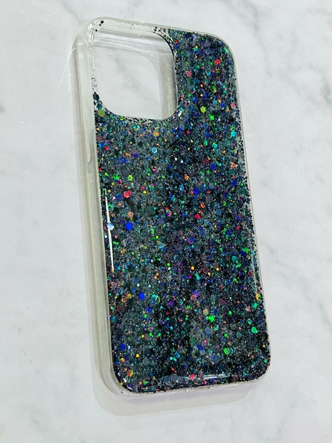 CASE GLIT BLACK IPH 14 PRO MAX