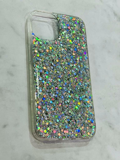 CASE GLIT SILVER IPH 14