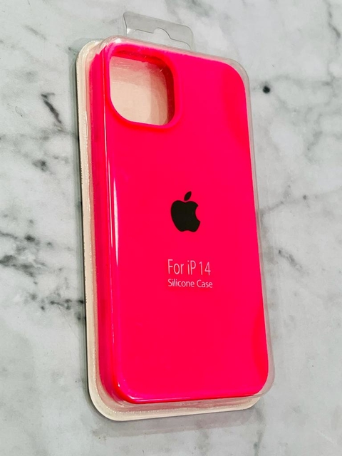 SILICONE CASE FUCSIA IPH 14
