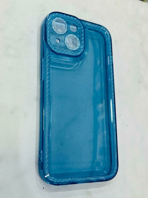 CASE BLUE GLIT IPH 15