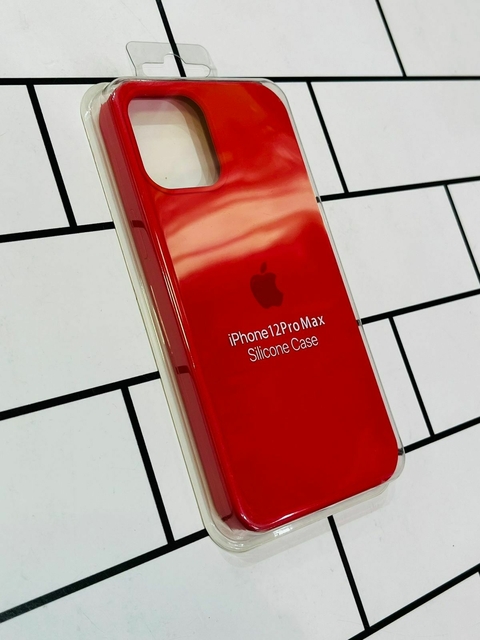SILICONE CASE ROJA IPH 13 PRO MAX