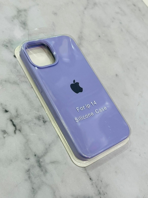 SILICONE CASE LILA IPH 14