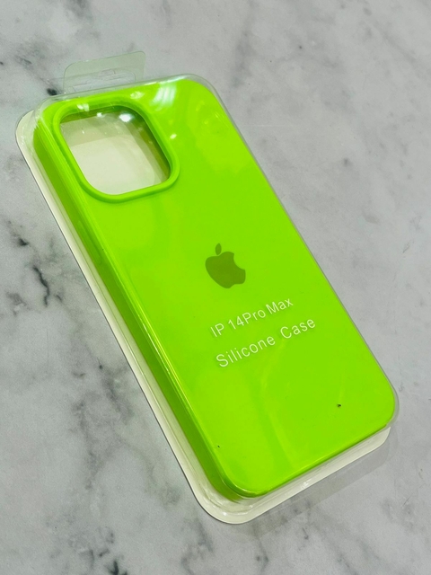 SILICONE CASE FLUOR IPH 14 PRO MAX