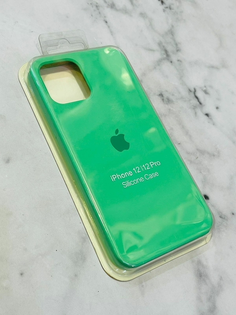SILICONE CASE VERDE IPH 12/12 PRO