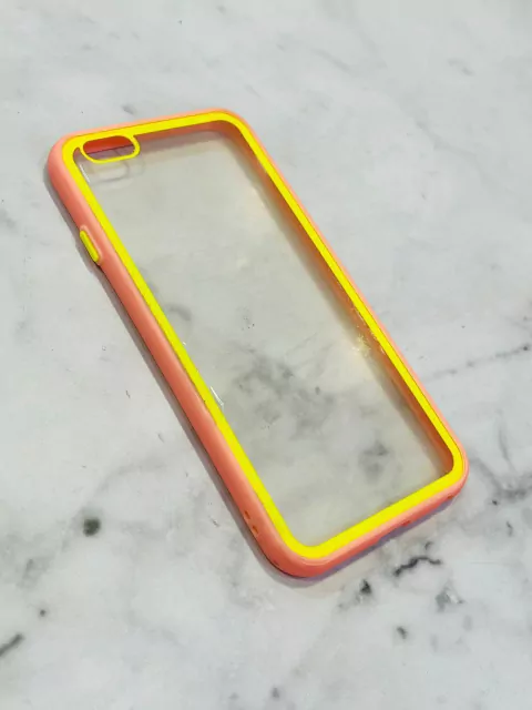 CASE CORDOBA AMARILLO Y ROSA IPH 6/6S