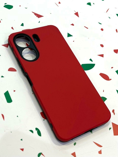 CASE RIGIDA ROJA XM REDMI 13C