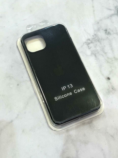 SILICONE CASE BLACK IPH 13