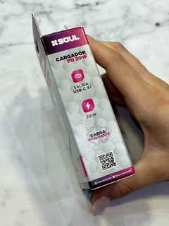 CARGADOR IPH 20W - SOUL - comprar online