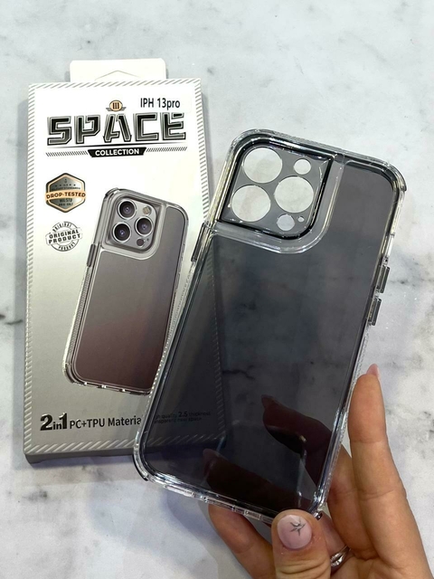 CASE REFORZADA SPACE NEGRA - IPH 13 PRO